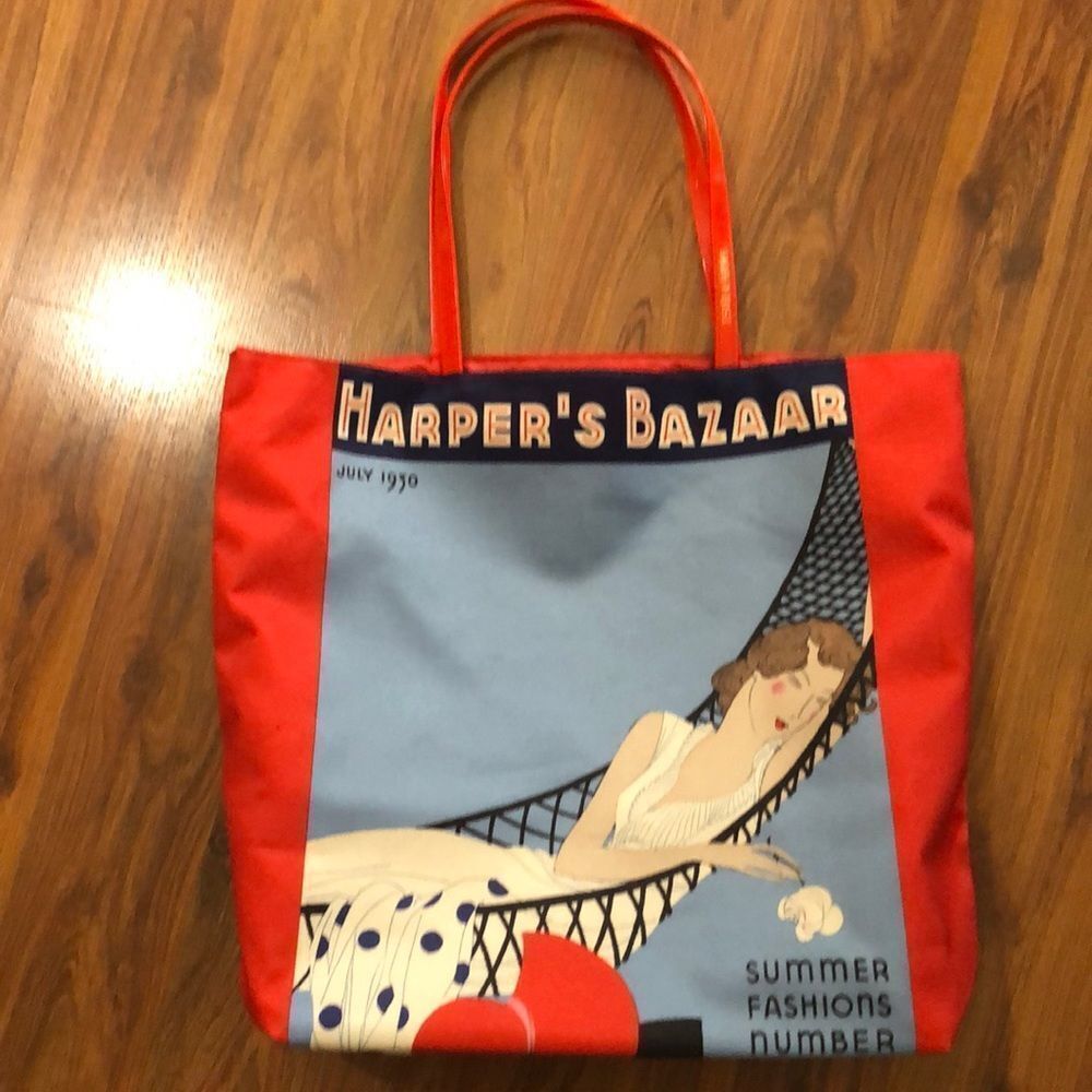Estee Lauder Harpers Bizarre vintage Tote bag.